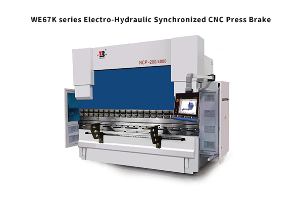 Electro-Hydraulic Synchronized CNC Press Brake